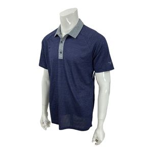 Golf America Eclipse S/S Golf Polo Moisture Wicking UPF-15 Sure Flex Mens M